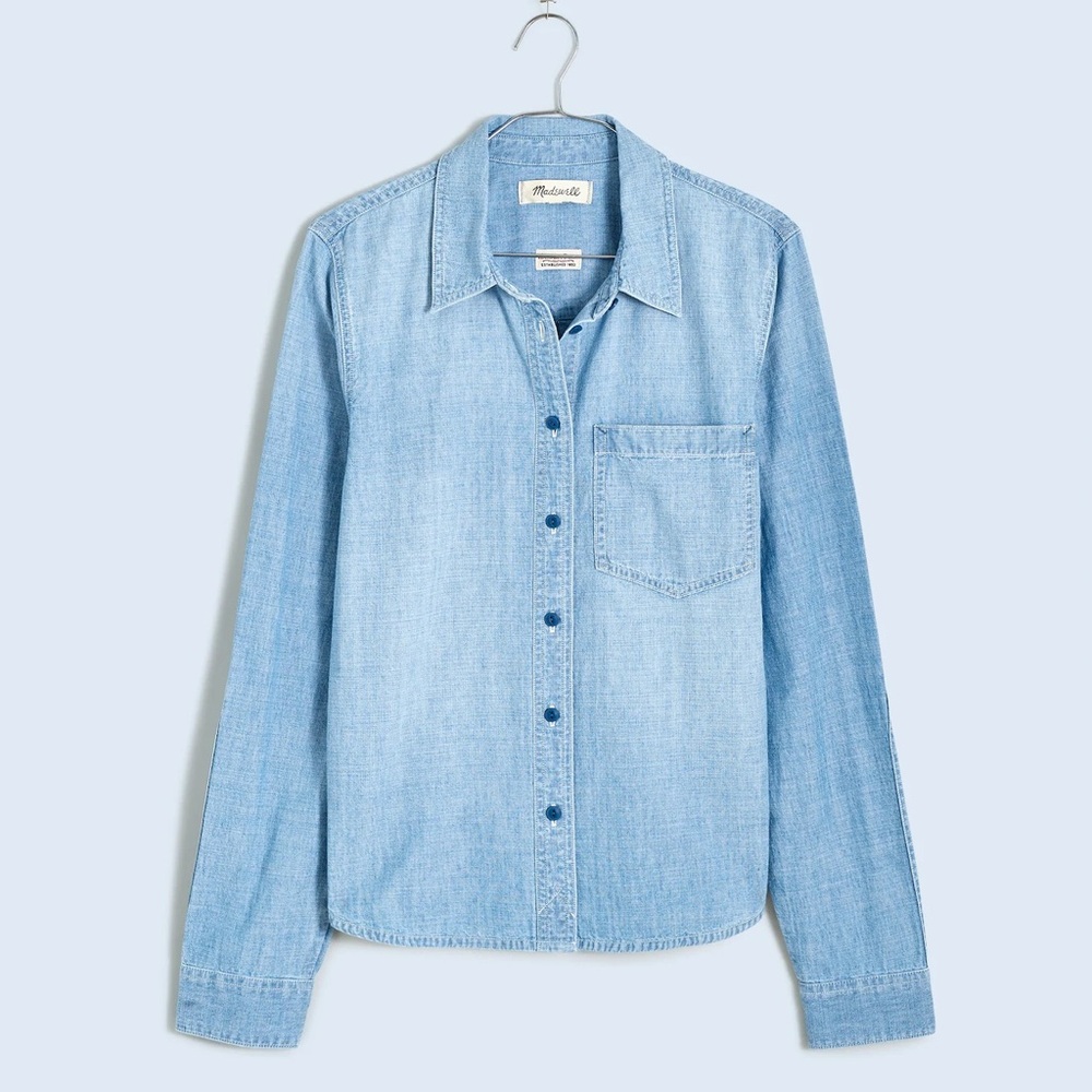 Madewell x Kaihara Chambray Button Up Shirt